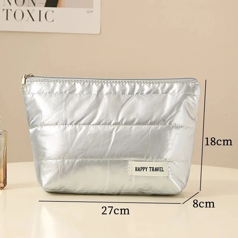 

Дорожная косметичка, косметички большой емкости для женщин, портативная водонепроницаемая косметичка, сумка-органайзер для макияжа с ручкой