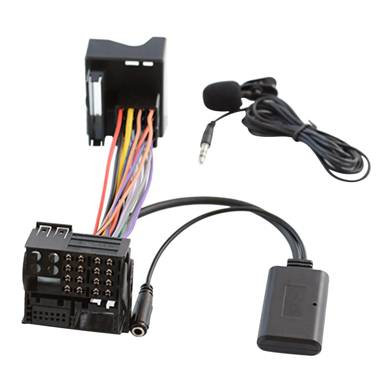 

Bluetooth AUX аудио кабель двойной микрофон адаптер для 2003-2007