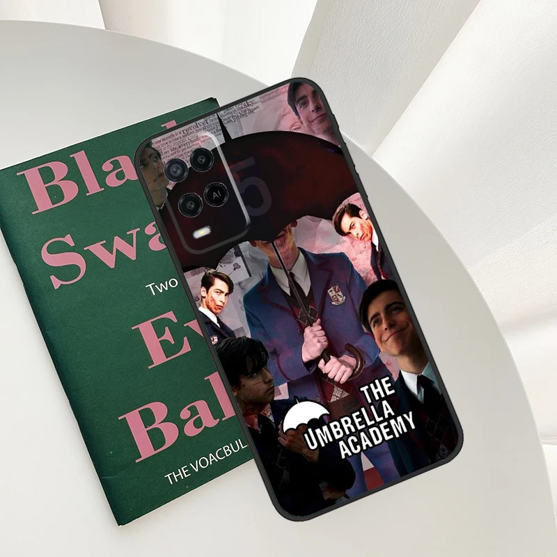 Чехол Umbrella Academy Five Aidan для Oppo A78 A58 A98 A5 A9 A91 A15 A16 A17 A52 A72 A76 A96 A74 A94 A54 S A57 A77 Cover