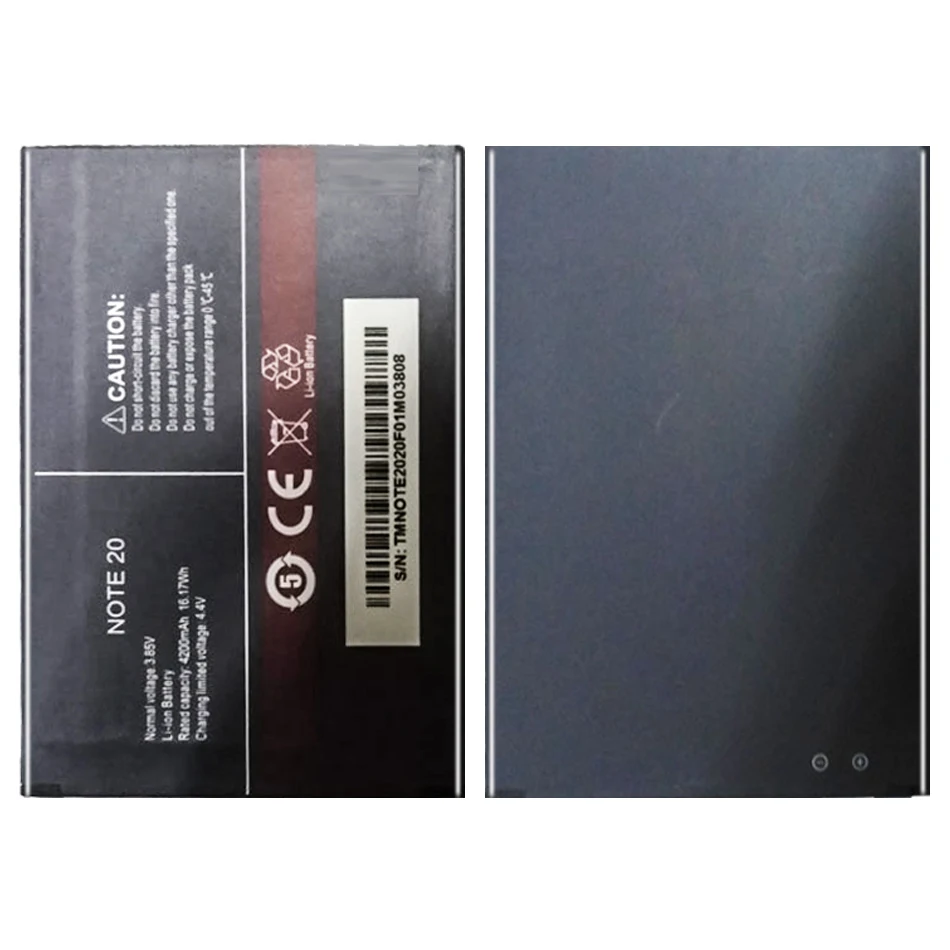 

New Battery For Cubot Note 20 / Note 20 Pro 4200mAh High Capacity Mobile Phone Replacement Batteries