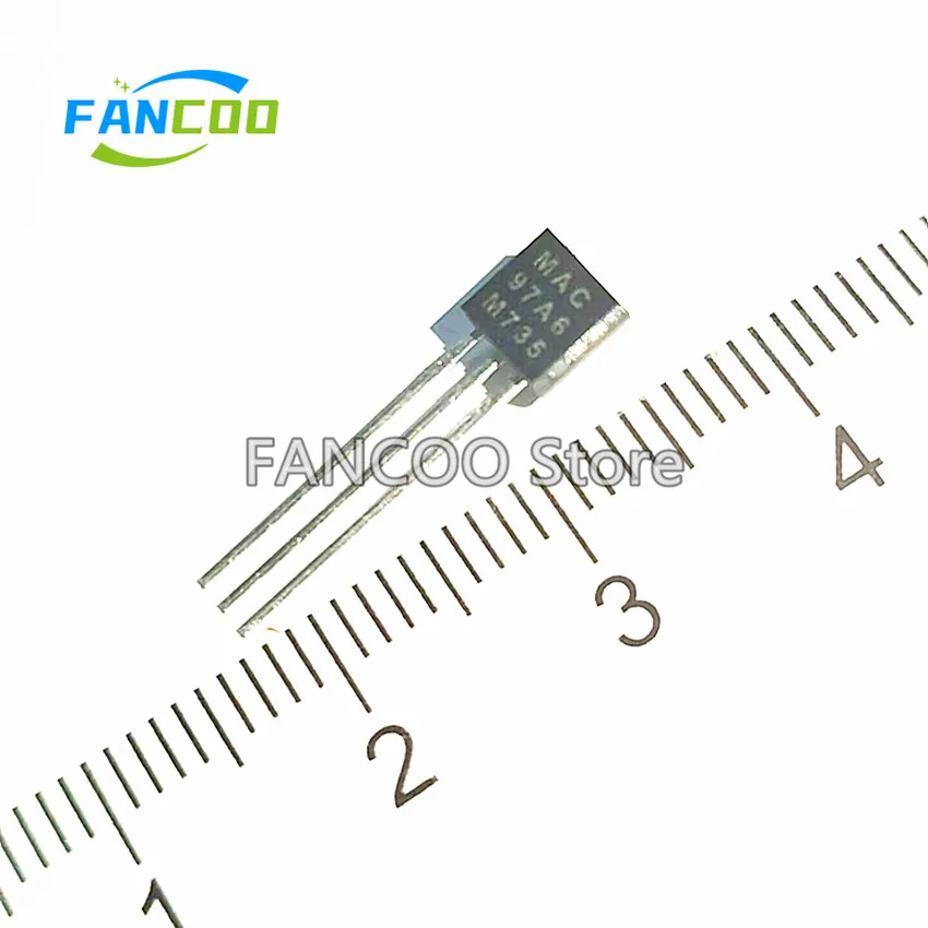 

10PCS MAC97A6 TO-92 400V 1A MAC97A8 600V Original Transistor Copper foot