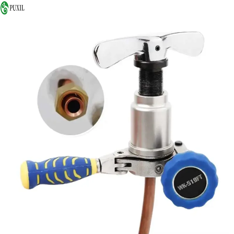 Набор инструментов для развальцовки WK-519FT-L Eccenteic 45-градусный набор конусной трубы