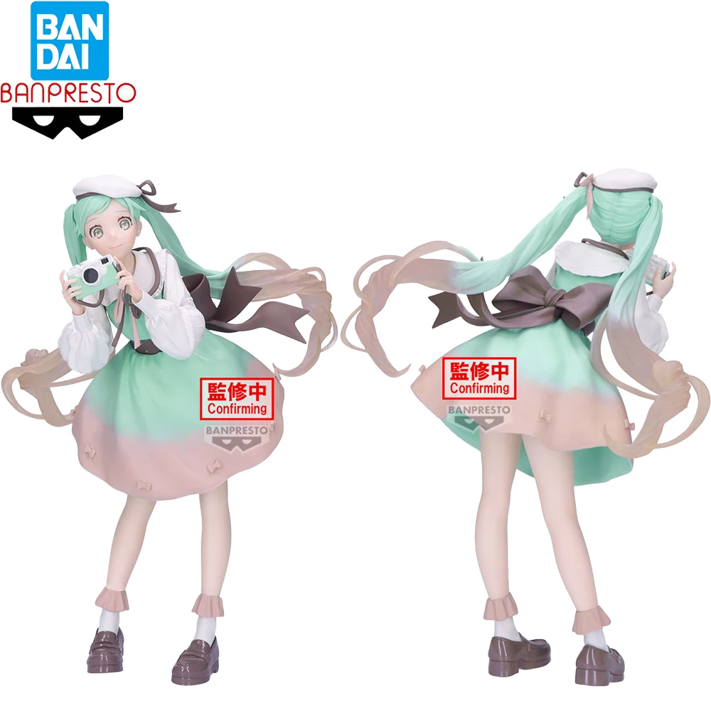 Предпродажа оригинальные персонажи Bandai Banpresto Piapro Камера Хацунэ Мику аниме Kawaii