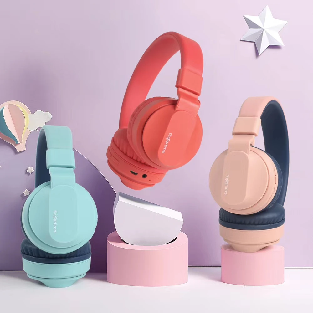 

Wireless Earphones Kids Headphones Children Bluetooth Headsets with Multi Colors Option