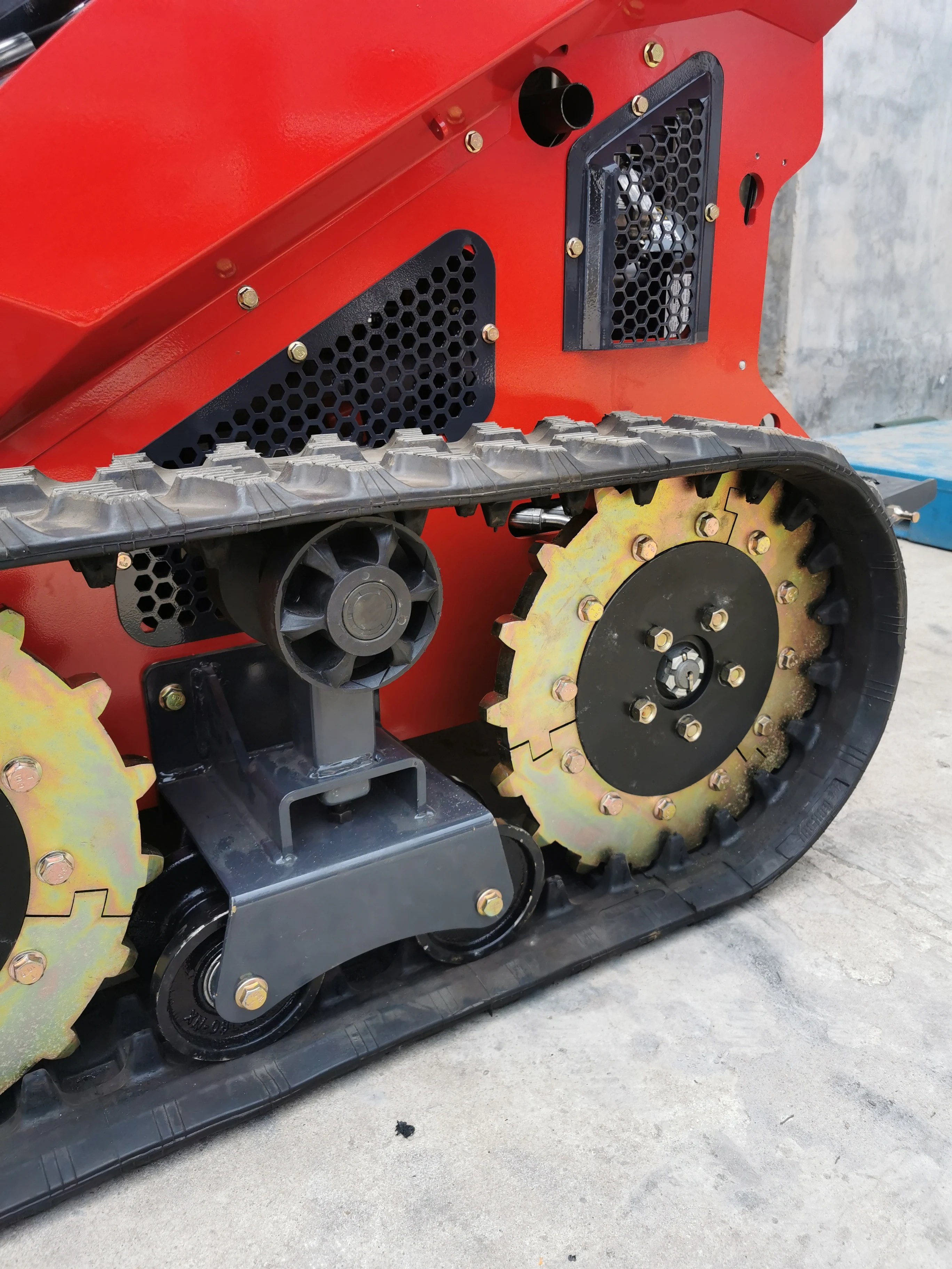 Китайский дешевый 23HP Newland HT380 колесный Гусеничный мини-погрузчик |