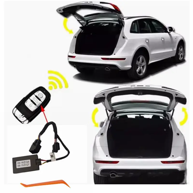 

Электрический модуль управления ключом задней двери для Audi Q5 Q7, система дистанционного управления закрыванием задней двери, модуль электрического замка багажника
