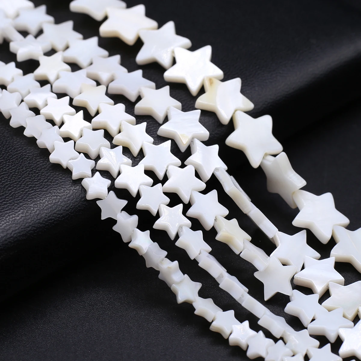 

Natural FreshWater Shell Bead Star Spacing Isolation Loose Beaded Jewelry Making Diy Personality Necklaces Bracelets Accessories