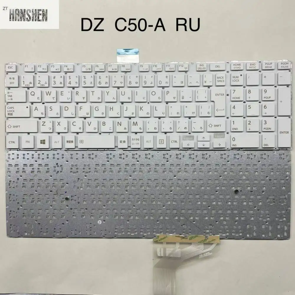 

Новая клавиатура для ноутбука RU для Toshiba Satellite C50 C50D C50A C50-A C50D-A C55 C55T C55D C55-A Black US English V138126ES1