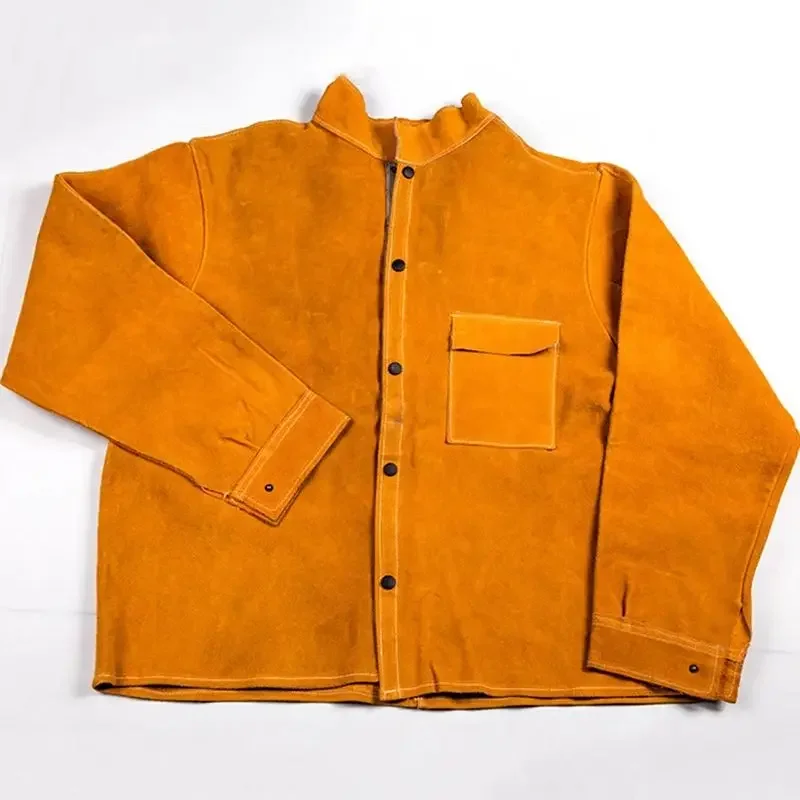 

Кожаная рабочая куртка для сварки Cowskin