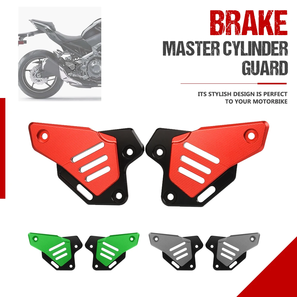 

For Kawasaki Z900 2017-2021 2022 2023 Motorcycle Accessories FootPeg Footrest Rear set Heel Plates Guard Protector