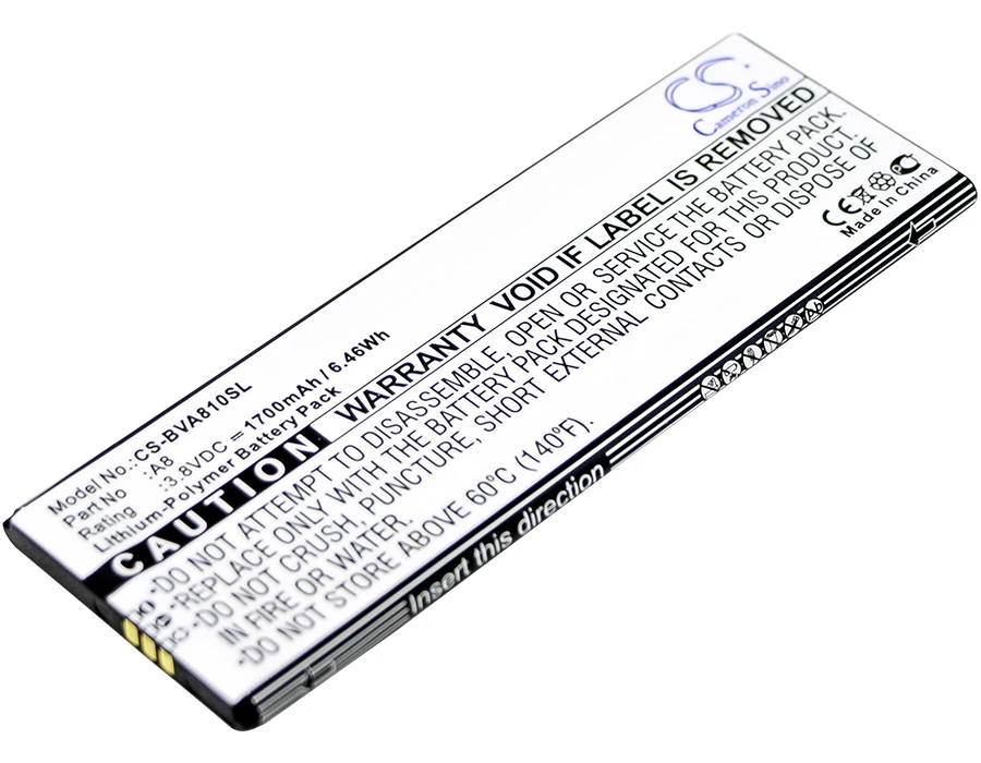 

1700mAh A8 Battery for Blackview A8