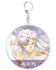 Новые Аниме брелоки с подвеской игрушки Inuyasha Sango Miroku Naraku Sesshoumaru Higurashi Kagome Kouga