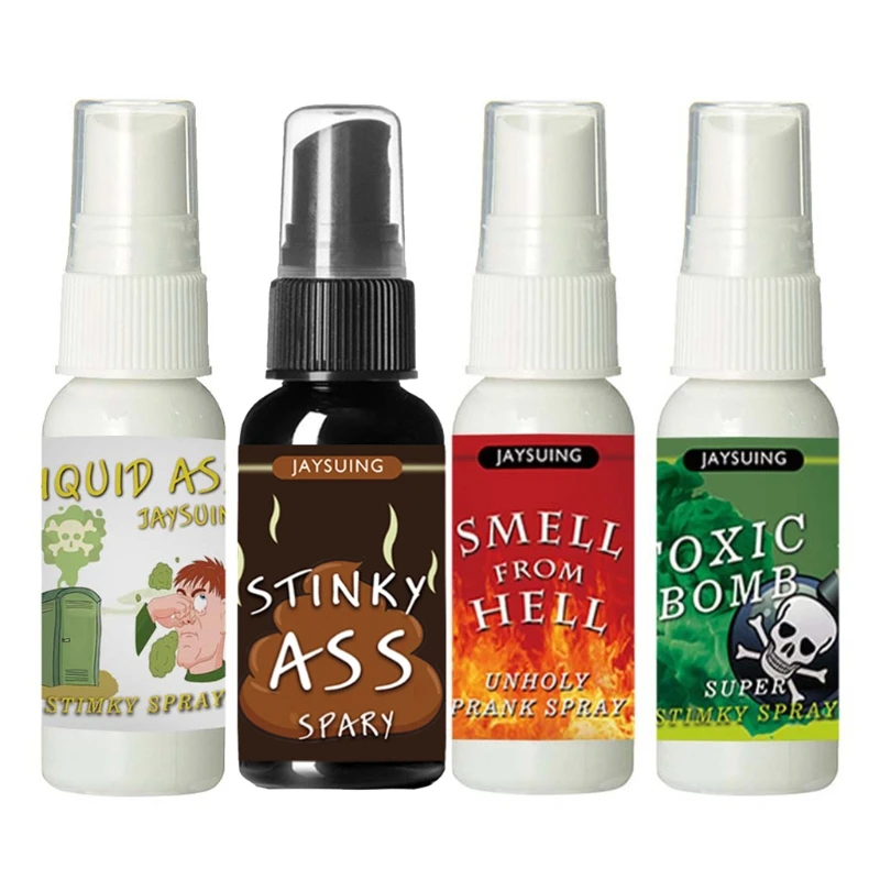 30ml Super Stinky Liquid Fart Terrible Smell Spray Long Lasting Smell Halloween Prank Toy Adults Children Spoof Odor Spray