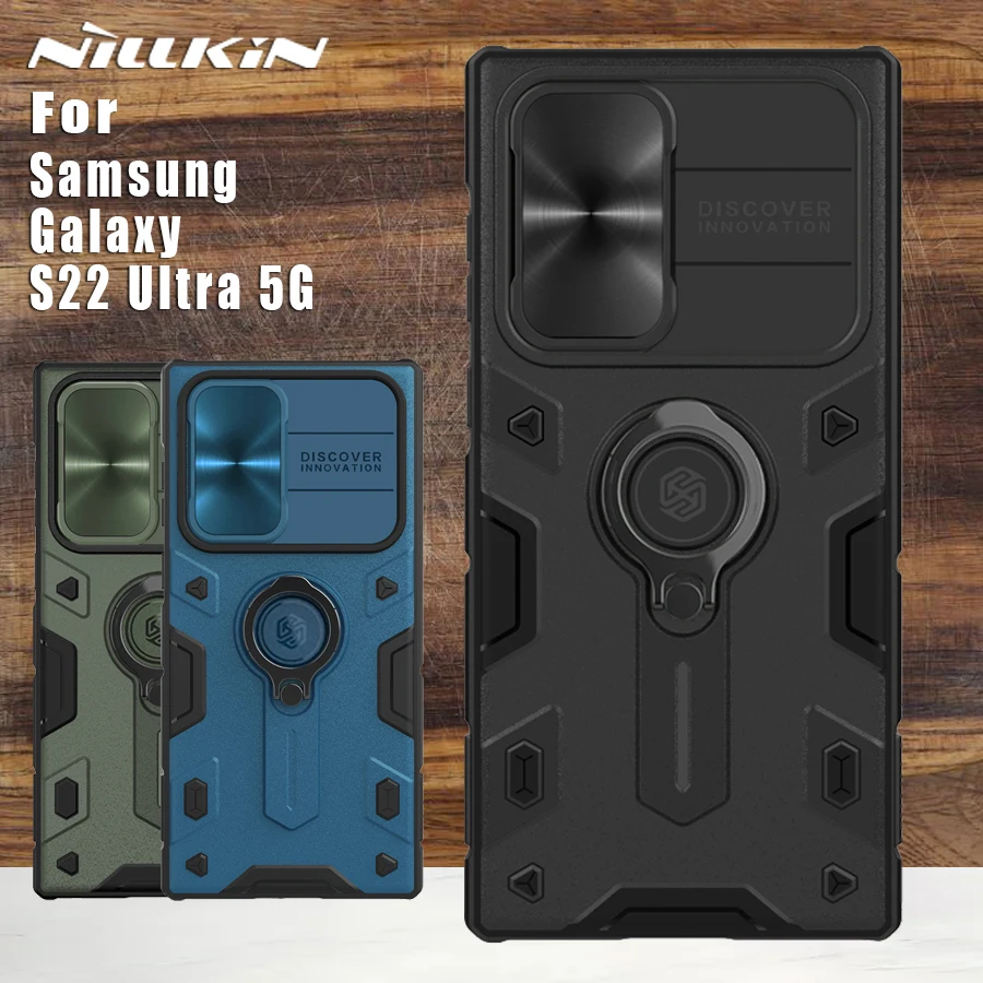 

Защитный чехол Nillkin для Samsung Galaxy S22, задняя крышка для Samsung S22