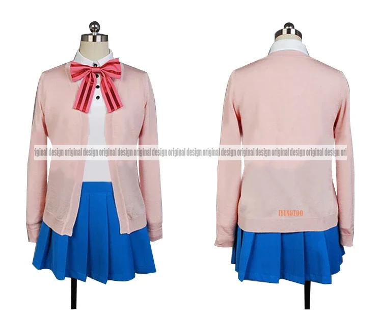 Kin-iro Mosaic Shinobu Omiya Karen Kujo Honoka Matsubara Clothing Cosplay Costume Customized Accepted
