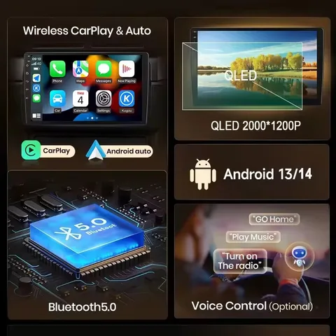 Автомобильный мультимедийный плеер Android 14 для Mazda 5 3 CW 2010 2011 2012 2013 2014 2015 Mirror Link Carplay Android Auto Intelligent