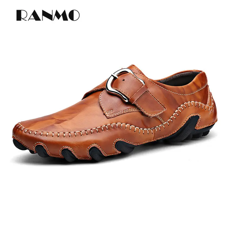 

Men's shoes Octopus casual shoes Low leather flat driving small leather shoes single shoes shoes men leather original black