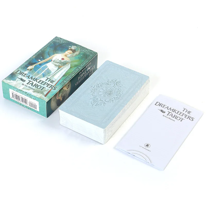 Hot Sale 12x7cm The Dreamkeeps Tarot 78 Cards/Set With Instruction For Family Friends Party Gift Interaction Board Games