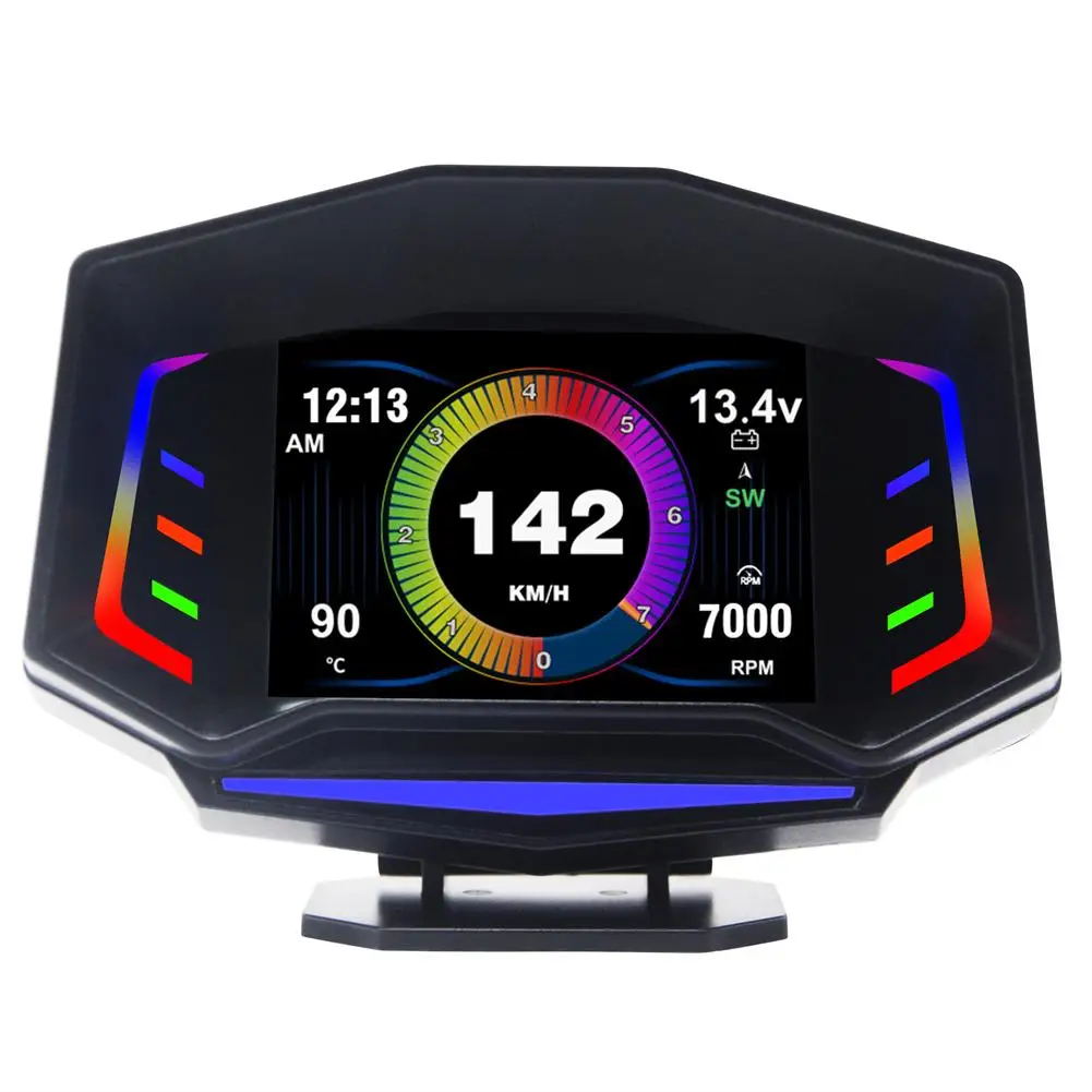 

Умный измеритель наклона Gps Obd2, дисплей на голову, с двойной системой управления, модифицированные аксессуары для вождения