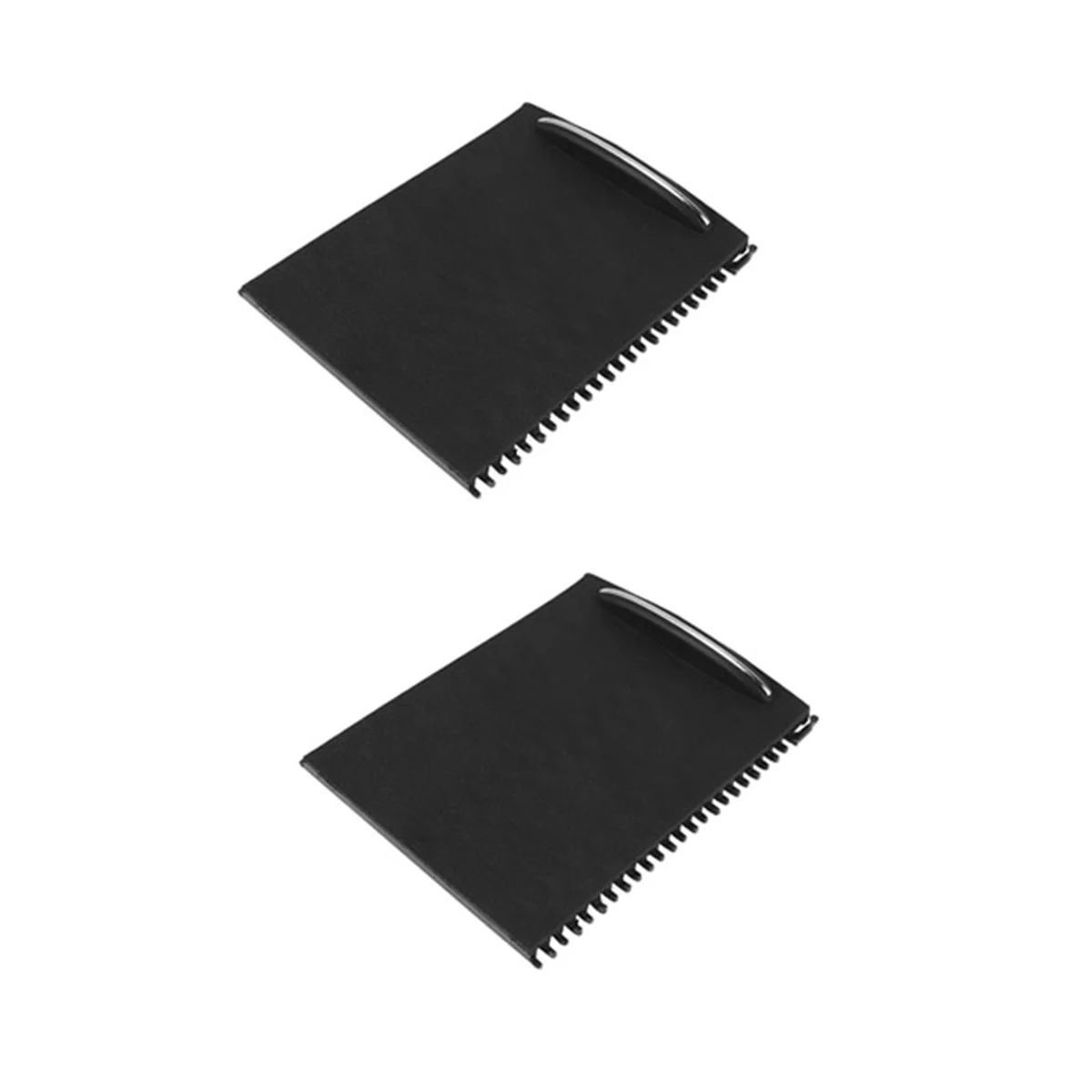 

2 Pcs Car Carbon Fiber Color Gear Shift Knob Head Cover Trim