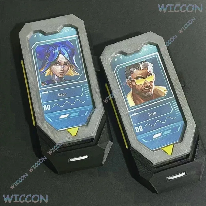 Фото CyValorant Agent Jett Raze Neon Reyna sageID значок аксессуар для косплея индивидуальное имя игры товары официальные игры Riot Collectibl №5