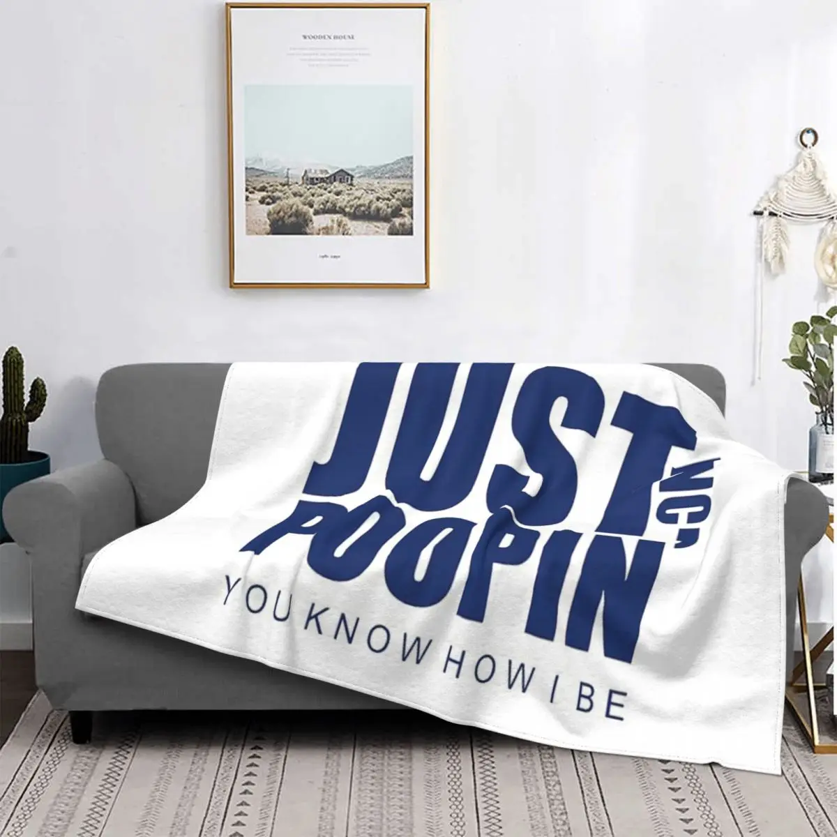 

The Office Just poopin-Manta a quadros para el verano, colcha para la cama, 135