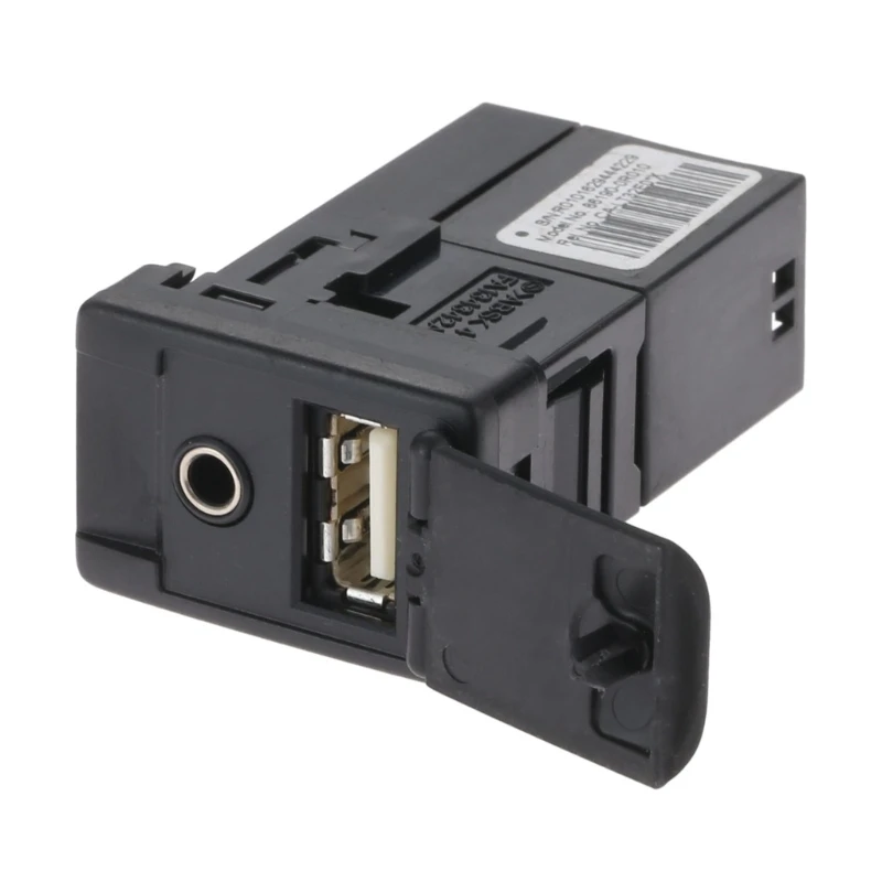 

Car USB Port Replacement Auxiliary Jack Port Input Jack Adapter Assembly 86190-0R010 Easy Installs for Automotive