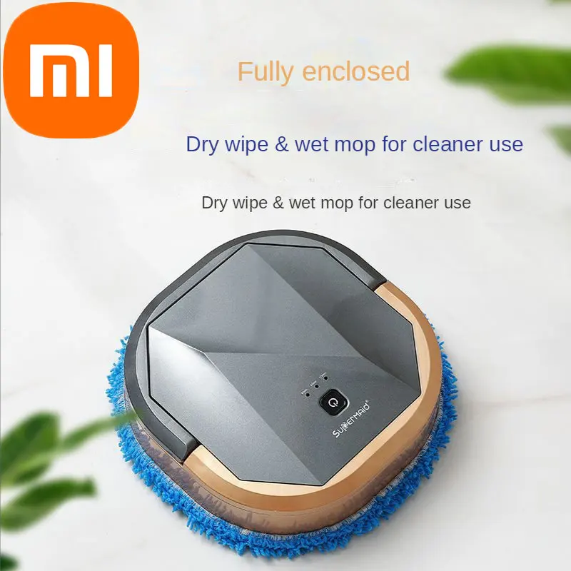 

Умный робот Xiaomi для сухой и влажной уборки, полностью автоматический пылесос для сухой и влажной уборки, бытовая Бесшумная ручная уборка