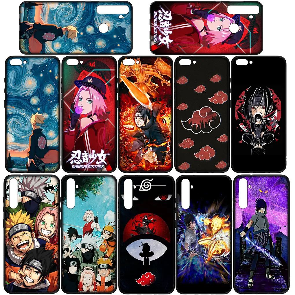 Itachis Uchihas Akatsukis Sasukes Case for Samsung Galaxy S21 S20 Fe S23 S22 Ultra S8 Plus A25 A12 A13 A21S A73 + Phone Casing
