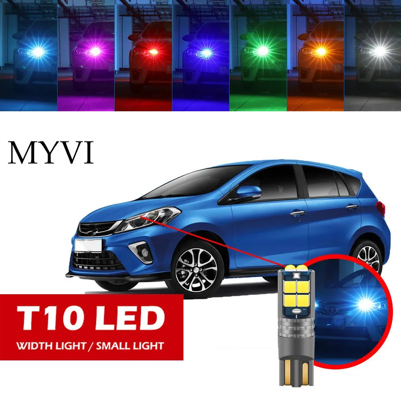

1ps T10 светодиодный W5W для PERODUA MYVI маленькая фара, автомобильные ботинки, номерной знак