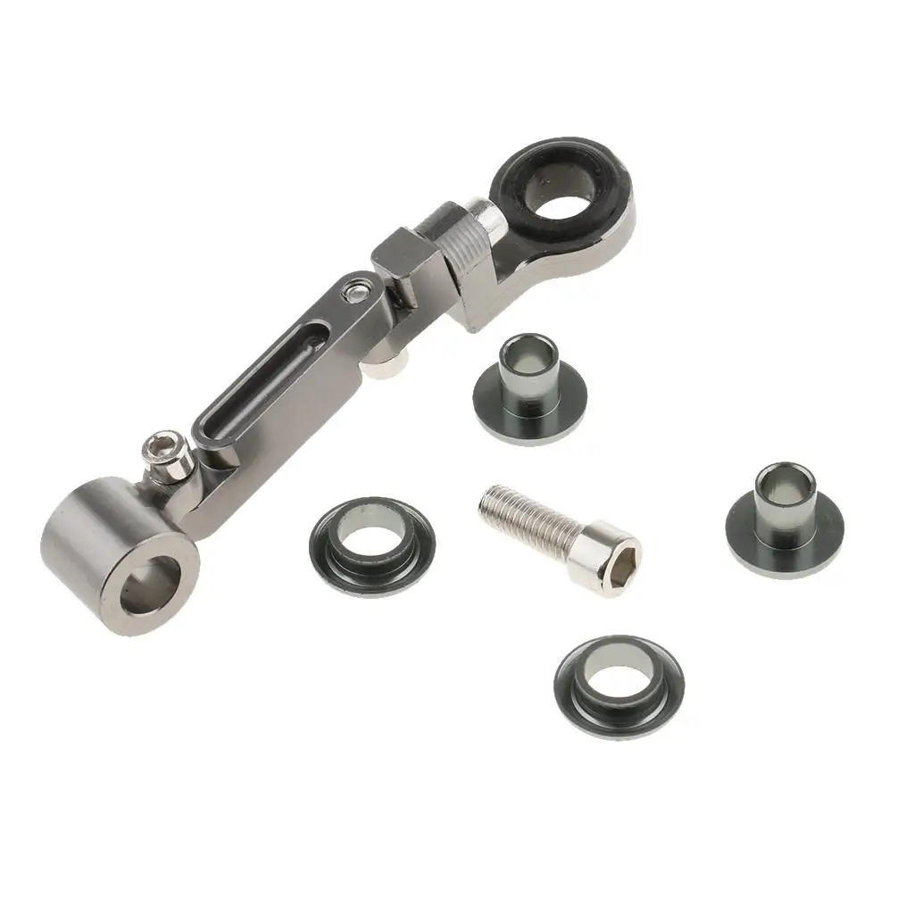 

CNC Universal Motorcycle Brake Master Fluid Reservoir Oil Cup Bracket Titanium