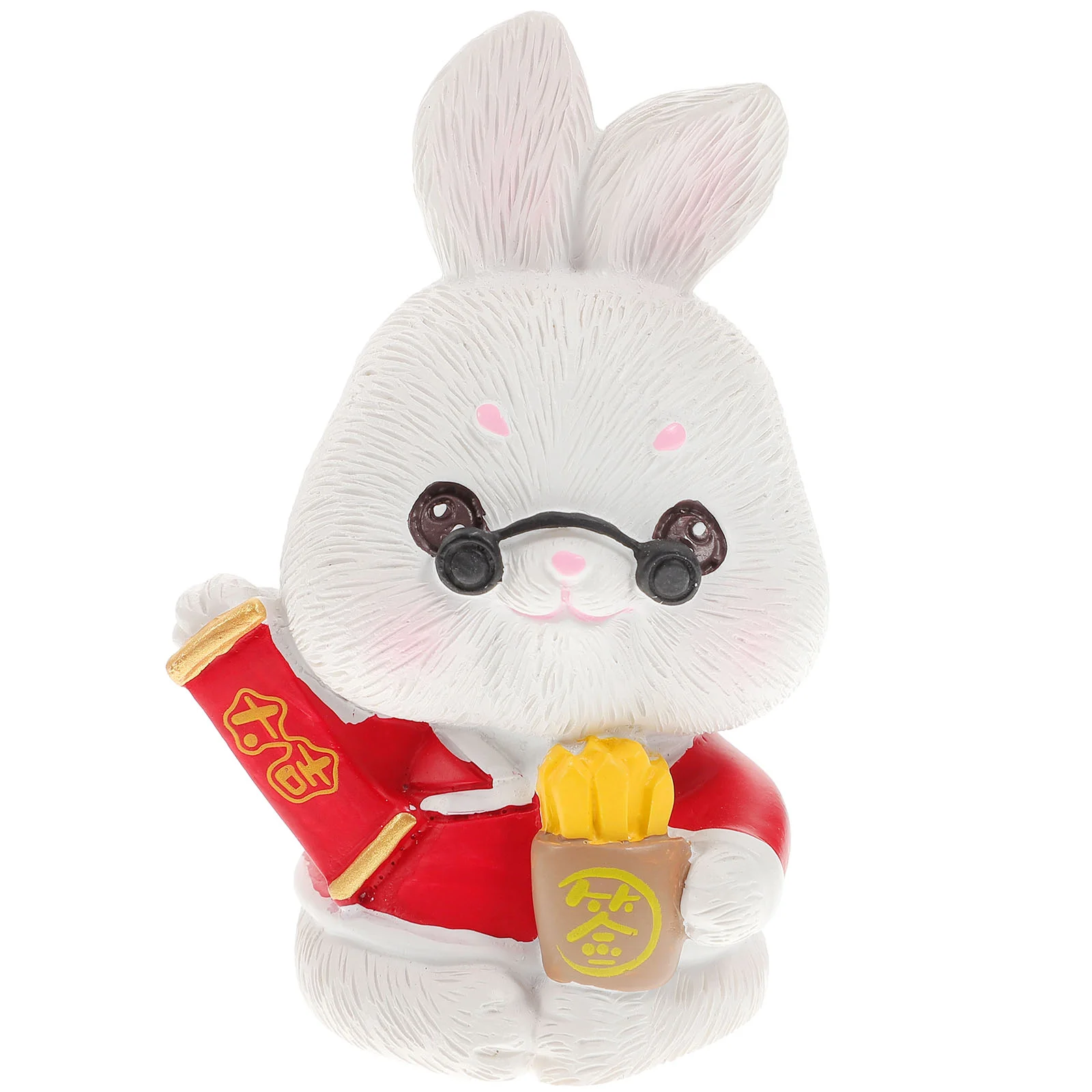 

Decoration Figurines Zodiac Animal Small Toppers Decorations Party Suppliesdiy Desk Table Charms Cupcake Rabbit Year New