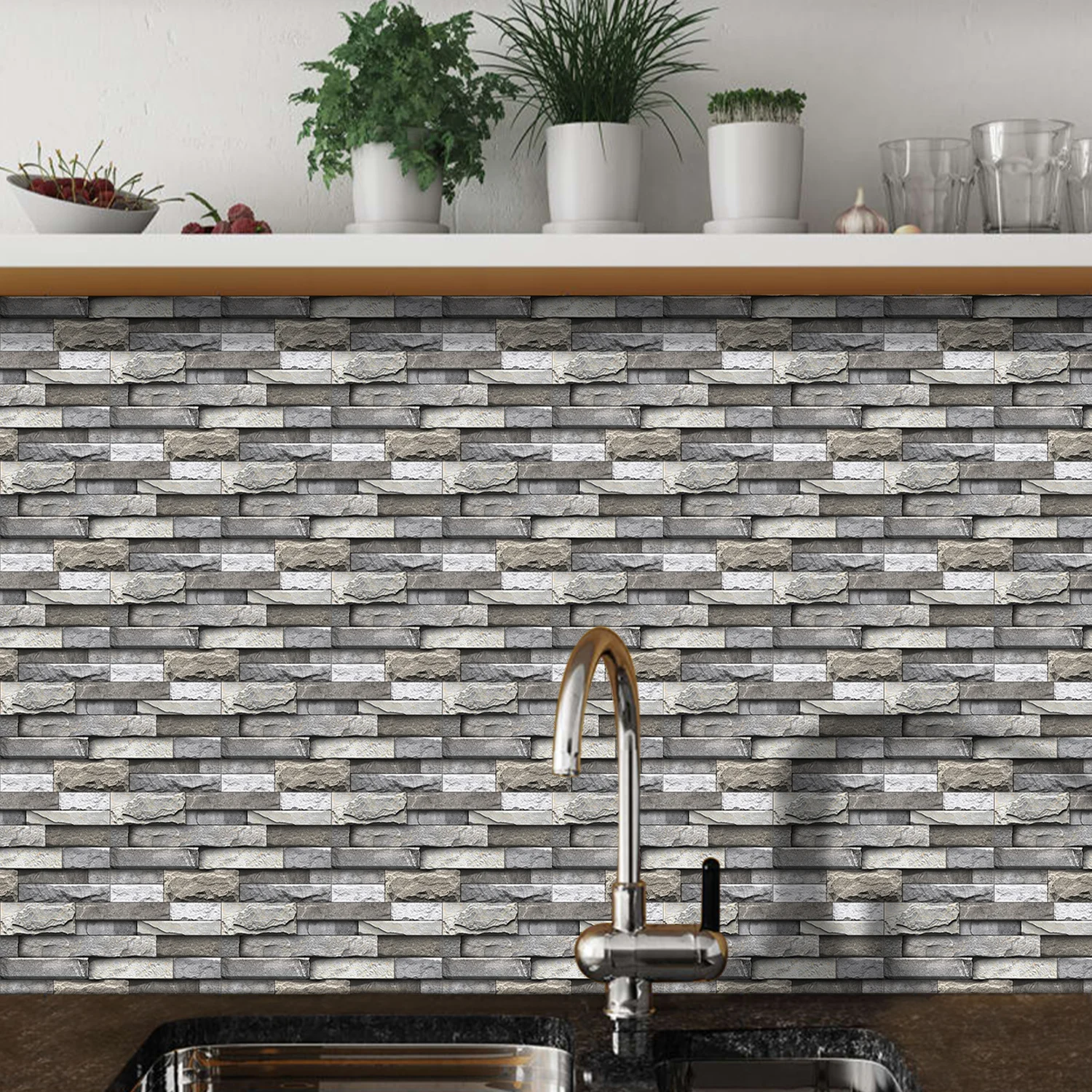 10/20 шт. самоклеящаяся наклейка на плитку пенопластовая панель искусственный