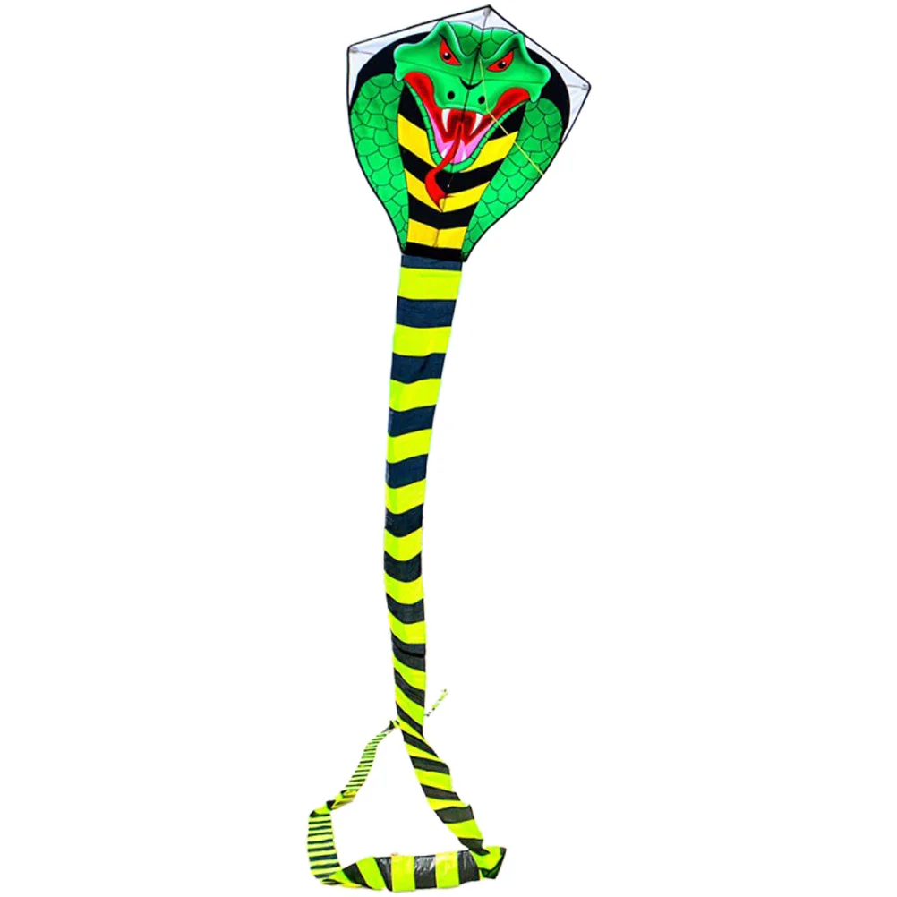 

Kids Beach Kite Toy Kites Fiberglass Pole Long Tail Snake Child Outdoor Toys