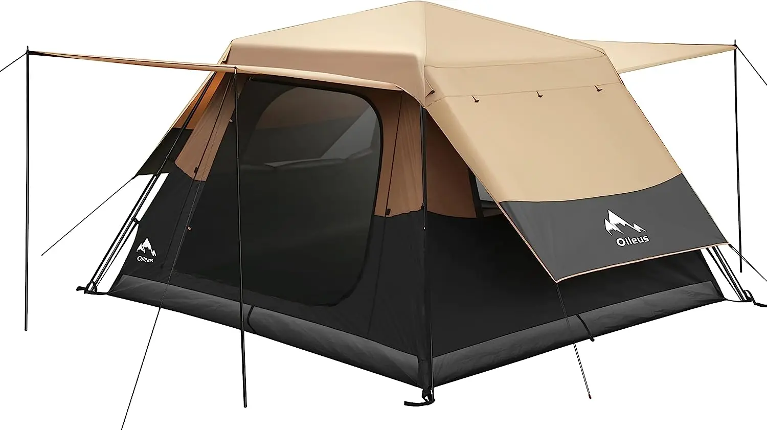 

Быстрая установка палатки на 6/8 человек, двухслойная водонепроницаемая и ветрозащитная палатка, Семейный Кемпинг, походная палатка