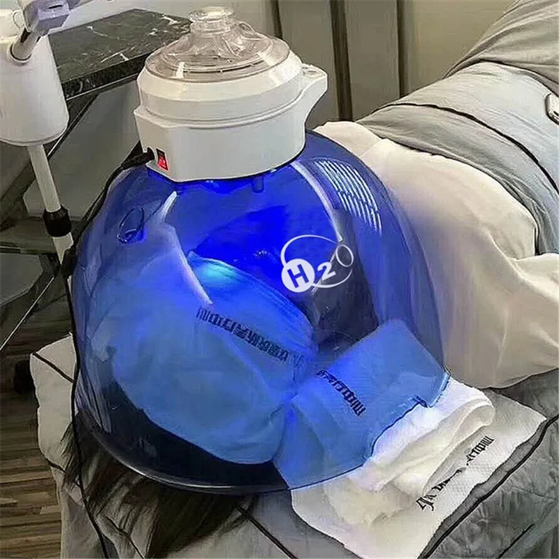 

Hydrogen Therapy Oxygen Mask Beauty Multifunction Korea Spray Moisturizing Element LED Red Blue Spectrometer Photon PDT Beauty