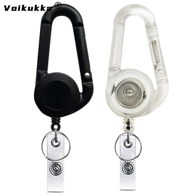 

Voikukka ювелирные изделия 2022 новый продукт Горячая Распродажа Черный Белый легко вытянутая Пряжка выдвижной брелок Брелок Подарки оптовая пр...