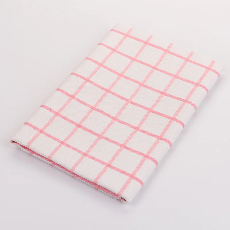 Ткань из полиэстера и льна с принтом 50*150 см