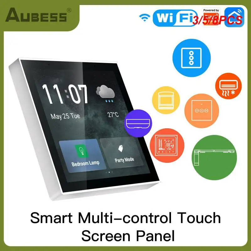 

3/5/8PCS Diy Central Controllr Substitute Gateway Zigbee Wifi 4 Inches Multi-functional