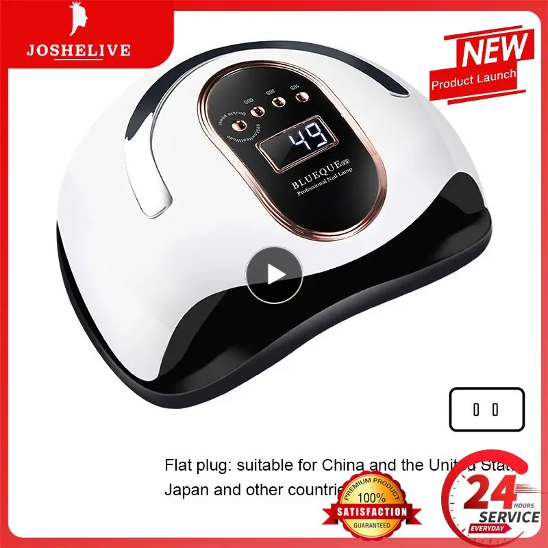 

UV LED Nail Lamp WithLeds Professional For Gel Nail Dryer Drying Nail Polish Lamp 10/30/60/90s Auto Sensor Manicure