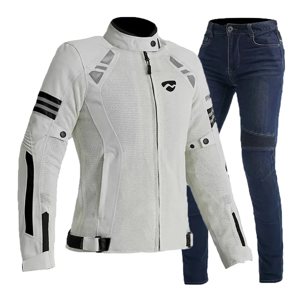 

Мотоциклетный костюм, летняя Chaqueta Moto Mujer, мотоциклетная одежда для предотвращения падения, износостойкая, Chamarra Motociclista, дышащая Mo