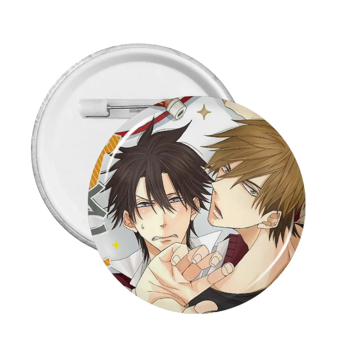 Anime Dakaretai Otoko 1-i Ni Odosarete Imasu Badge Pins for Collar Funny Brooches PVC Soft Button Pin Decoration Gift