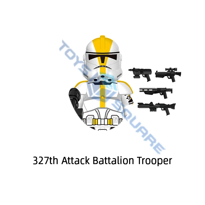 Конструктор солдат Диснея батальон клонирования легиона сергент догма капитан