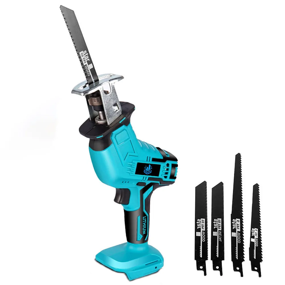 Беспроводная сабельная пила 18 в электрическая с переменной скоростью Сабельная