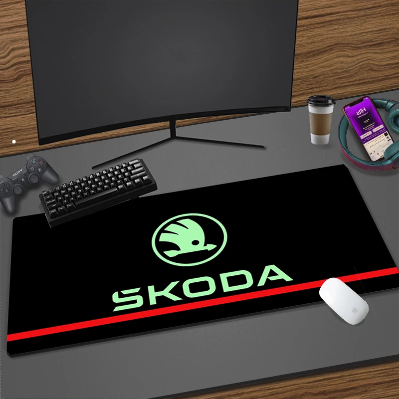 

Skoda Car logo Mousepad Computer New MousePads Keyboard Pad Mouse Mat Gamer Soft Office Carpet Table Mat Desktop XXL Mouse Pad
