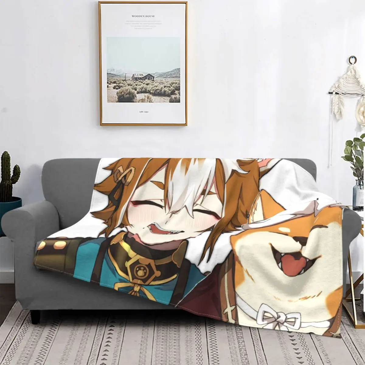 Flannel Spring Autumn Cute Warm Throws For Winter Bedding
