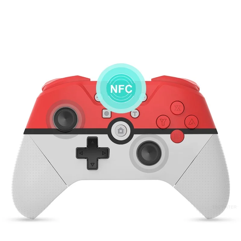 

Беспроводной геймпад с поддержкой Bluetooth для Nintendo Switch Pro/USB ПК для NS Pro игровой контроллер Джойстик с NFC 6-осевой вибрацией