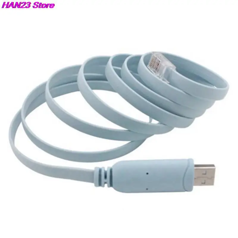 1 8 м usb rs232 к rj45 консольный кабель для Cisco H3C HP Arba Huawei Fortinet router ftdi FTDI 744664241835 A7H5 |