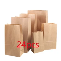 2436kraft paper bag can hold fruit canned soybean rice wheat gift packaging bag biscuits paper storage bag boxes for gifts