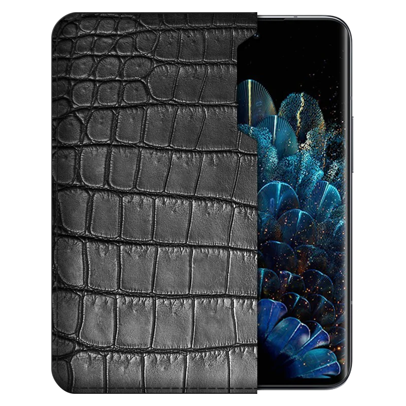

Genuine Leather Case Pouch Luxury For OPPO Find N Case Pouch For OPPO Peum00 Case Bag